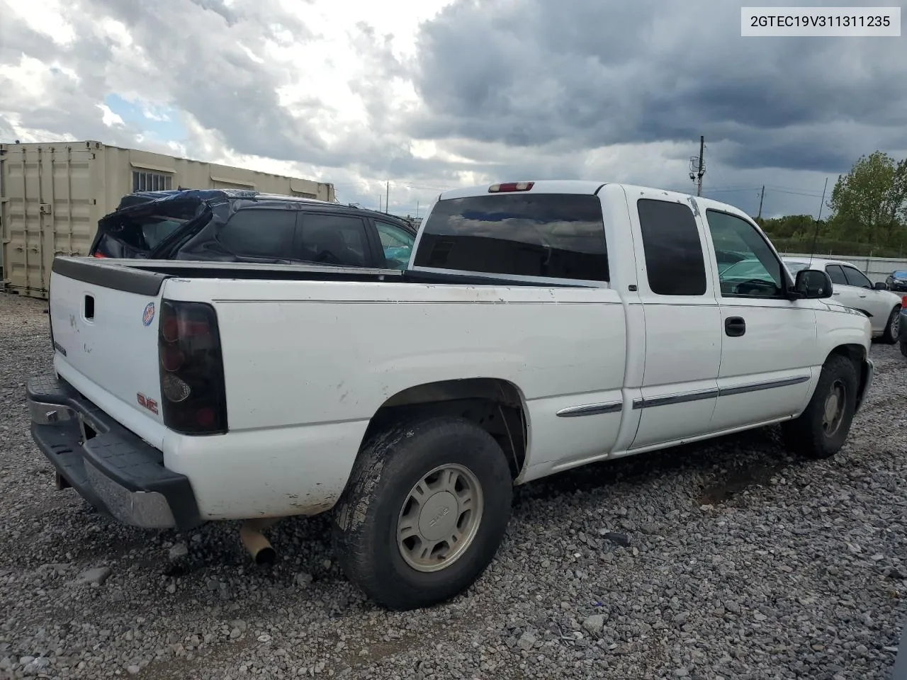 2001 GMC New Sierra C1500 VIN: 2GTEC19V311311235 Lot: 71606504