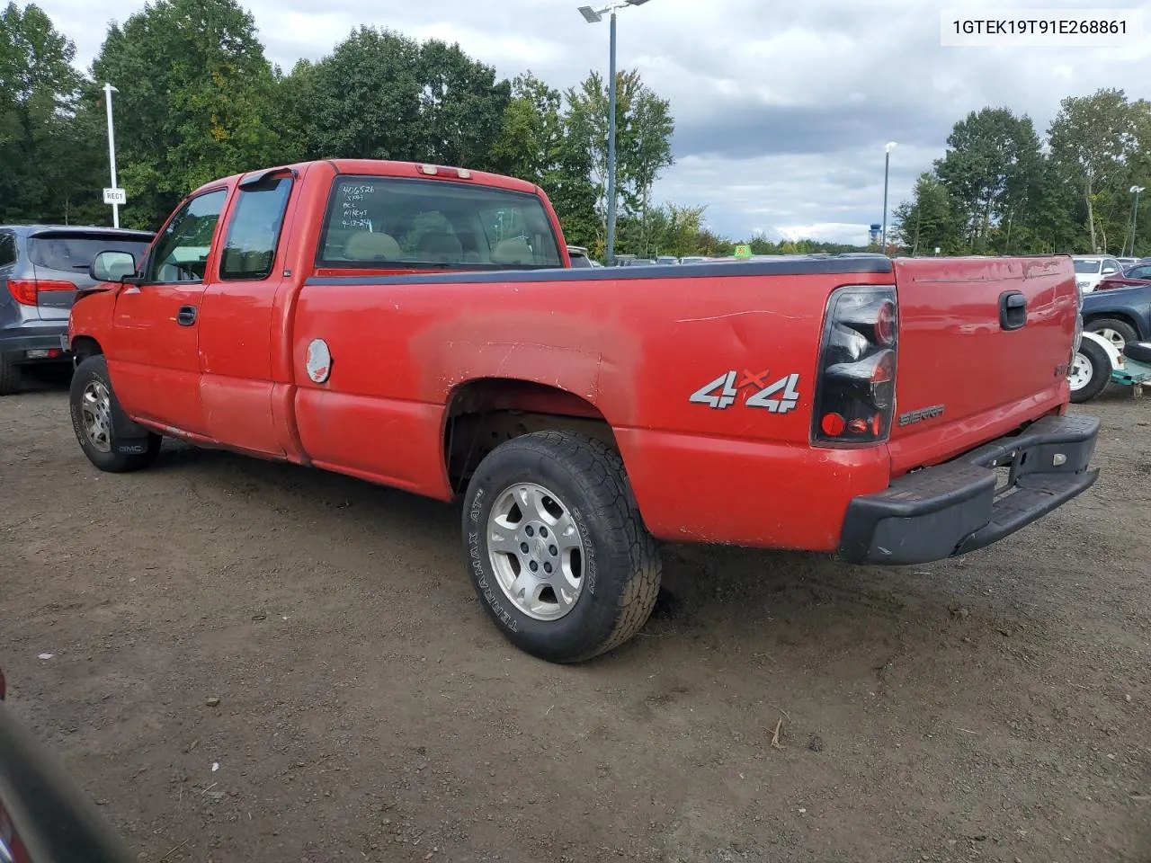 2001 GMC New Sierra K1500 VIN: 1GTEK19T91E268861 Lot: 72939824