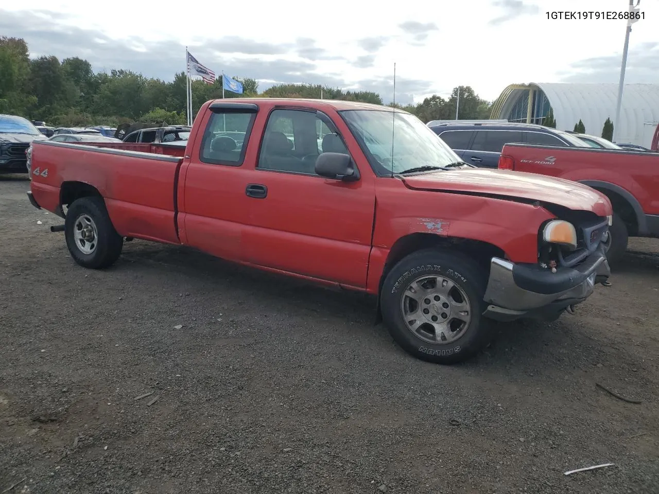 2001 GMC New Sierra K1500 VIN: 1GTEK19T91E268861 Lot: 72939824