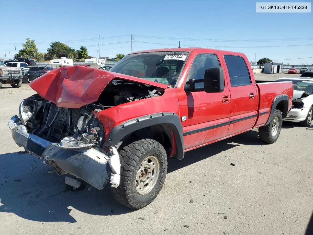 2001 GMC Sierra K1500 Heavy Duty VIN: 1GTGK13U41F146333 Lot: 72971344