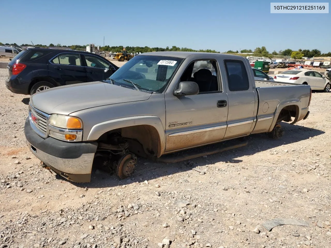 2001 GMC Sierra C2500 Heavy Duty VIN: 1GTHC29121E251169 Lot: 73715964