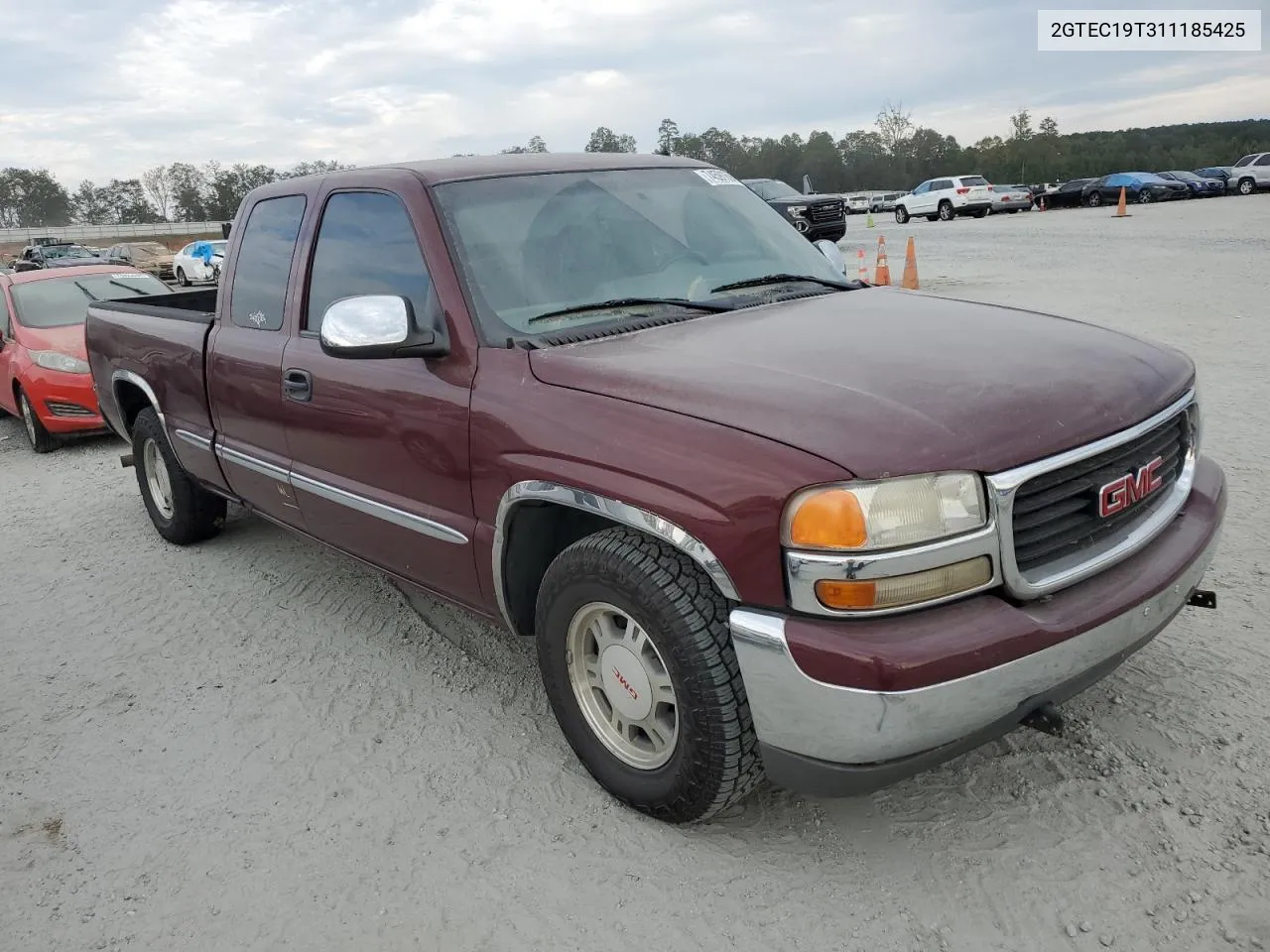 2001 GMC New Sierra C1500 VIN: 2GTEC19T311185425 Lot: 74591694