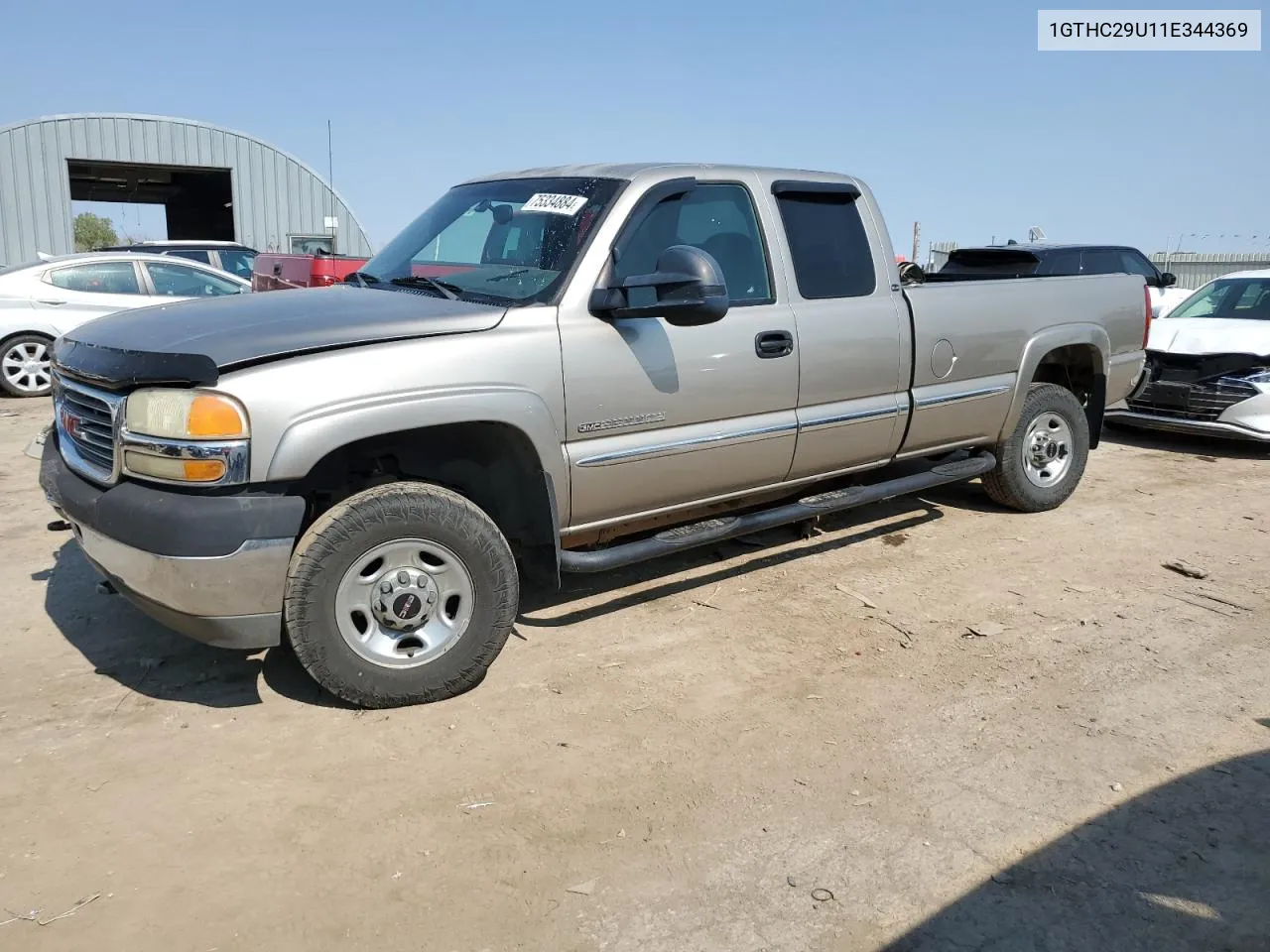 2001 GMC Sierra C2500 Heavy Duty VIN: 1GTHC29U11E344369 Lot: 75334884