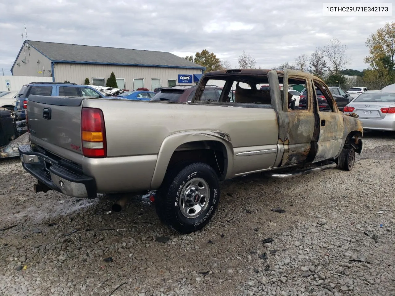 2001 GMC Sierra C2500 Heavy Duty VIN: 1GTHC29U71E342173 Lot: 75447194