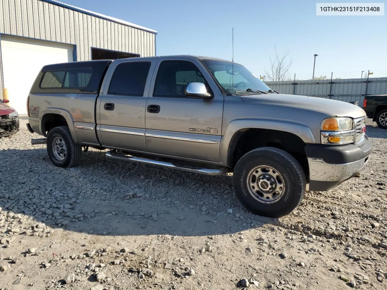 2001 GMC Sierra K2500 Heavy Duty VIN: 1GTHK23151F213408 Lot: 75522894