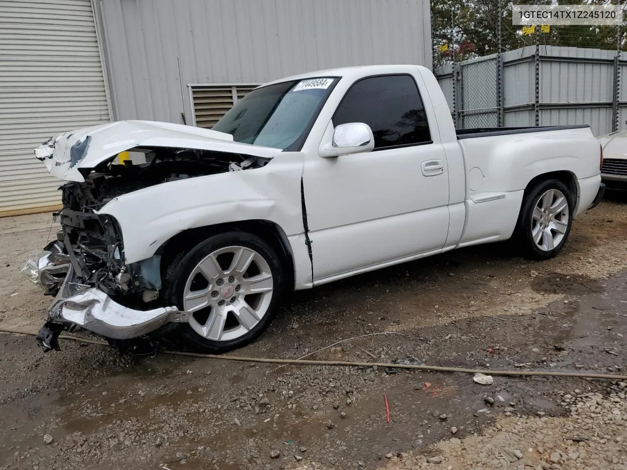 2001 GMC New Sierra C1500 VIN: 1GTEC14TX1Z245120 Lot: 77449584