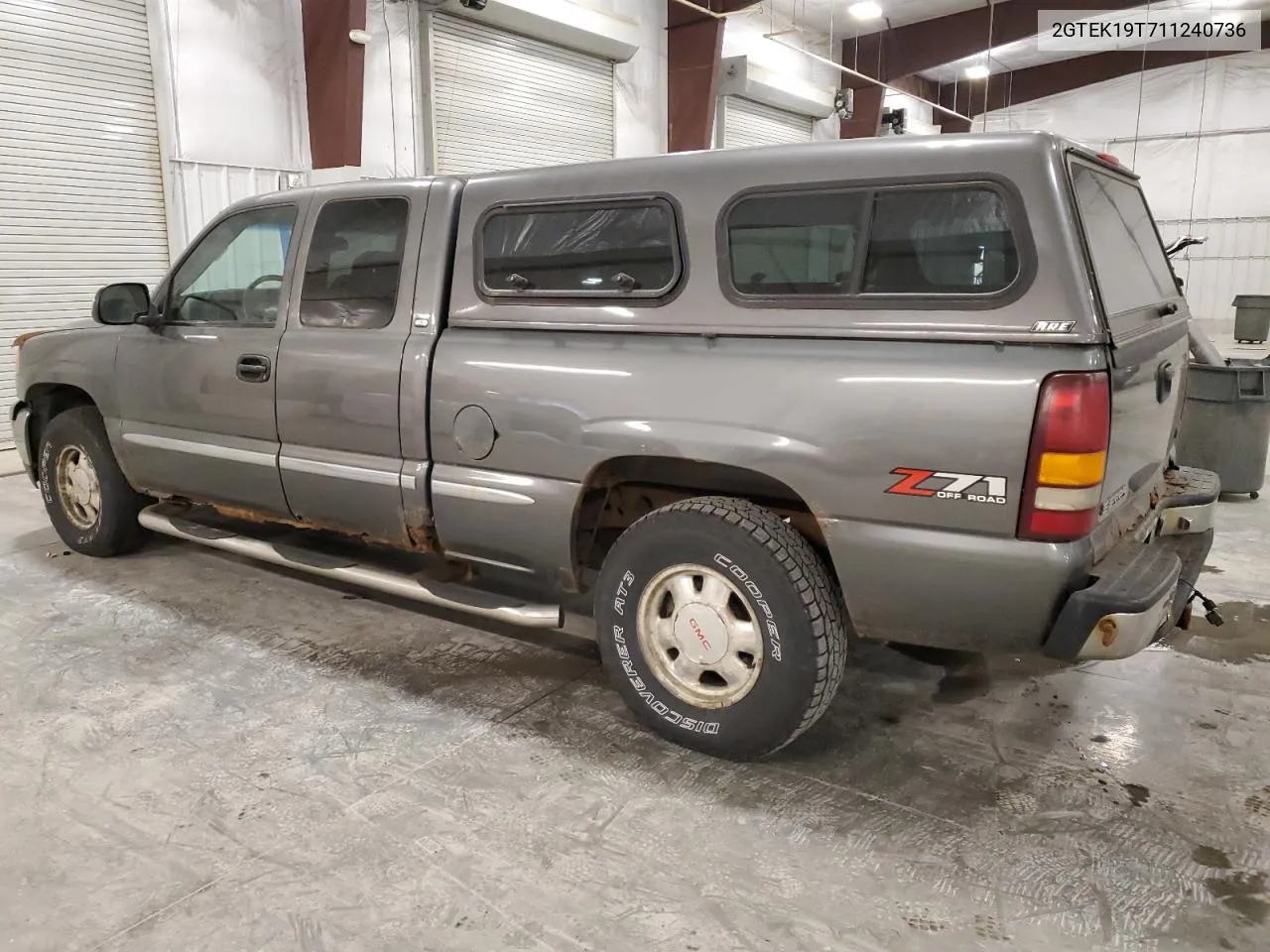 2001 GMC New Sierra K1500 VIN: 2GTEK19T711240736 Lot: 77693924