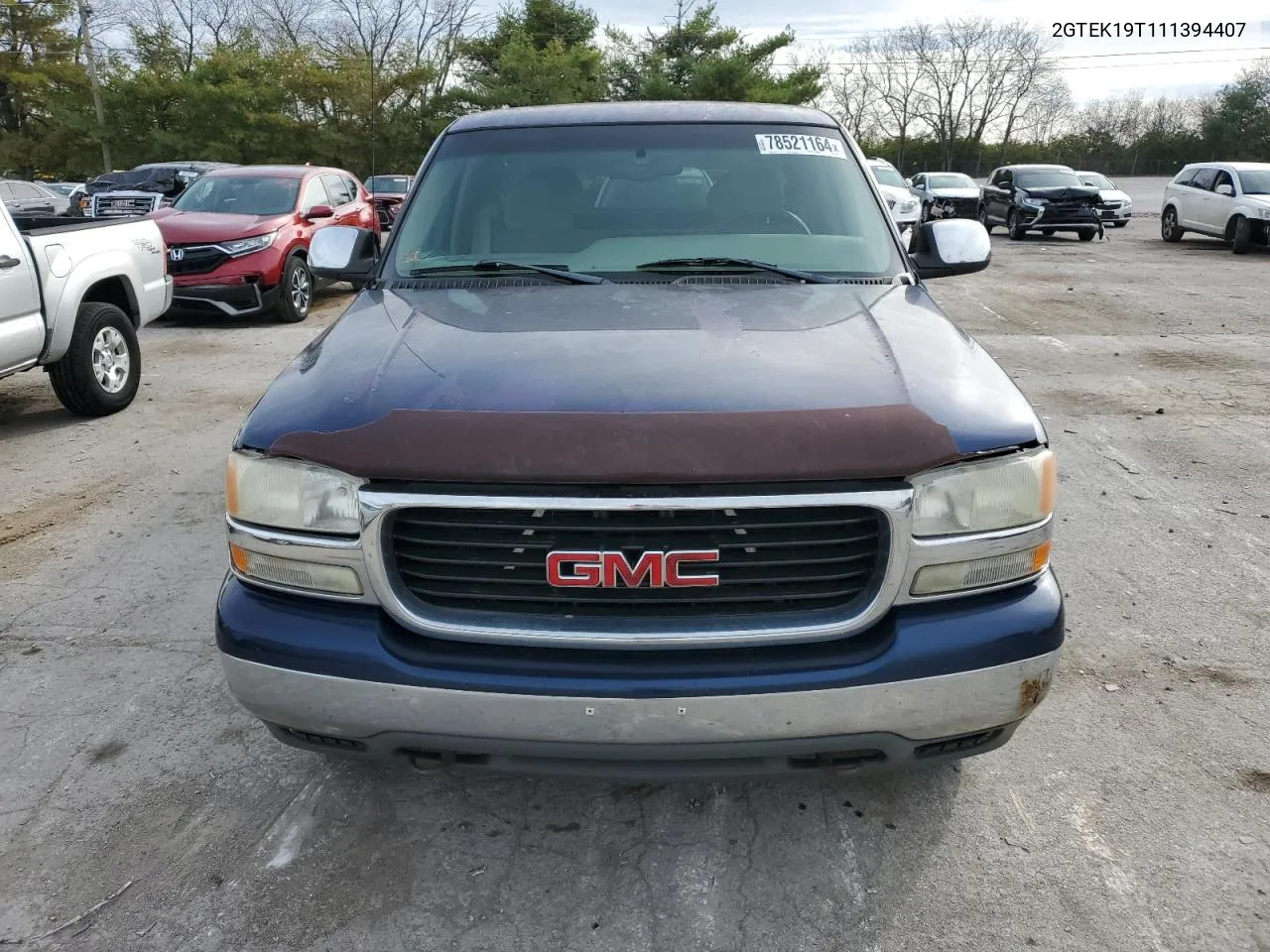 2001 GMC New Sierra K1500 VIN: 2GTEK19T111394407 Lot: 78521164