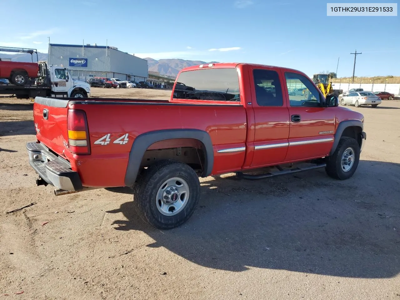 2001 GMC Sierra K2500 Heavy Duty VIN: 1GTHK29U31E291533 Lot: 79000154