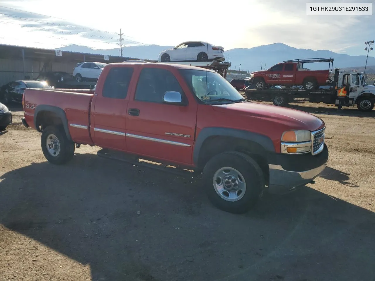 2001 GMC Sierra K2500 Heavy Duty VIN: 1GTHK29U31E291533 Lot: 79000154