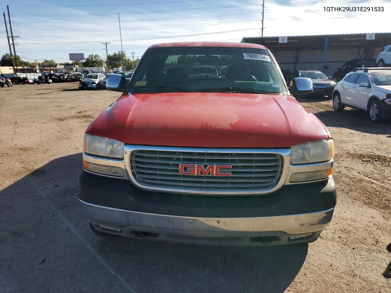 2001 GMC Sierra K2500 Heavy Duty VIN: 1GTHK29U31E291533 Lot: 79000154