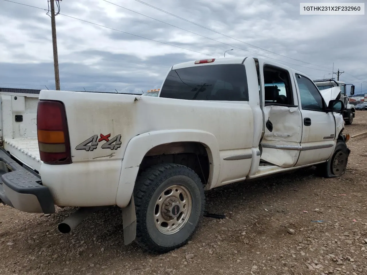 2002 GMC Sierra K2500 Heavy Duty VIN: 1GTHK231X2F232960 Lot: 56303914