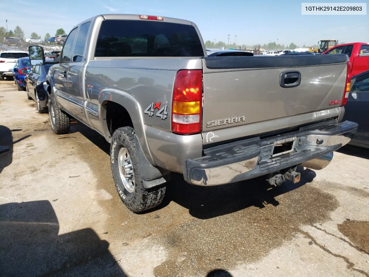 2002 GMC Sierra K2500 Heavy Duty VIN: 1GTHK29142E209803 Lot: 57662124