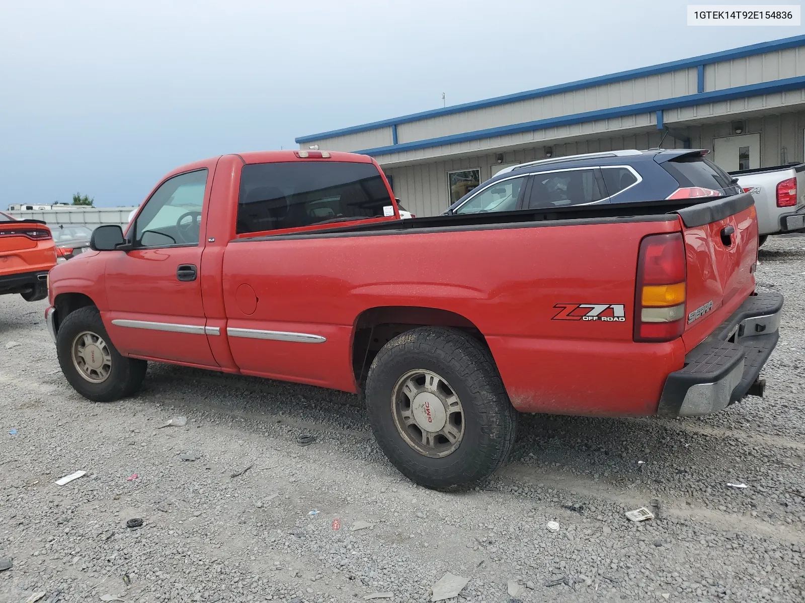 2002 GMC New Sierra K1500 VIN: 1GTEK14T92E154836 Lot: 63033454