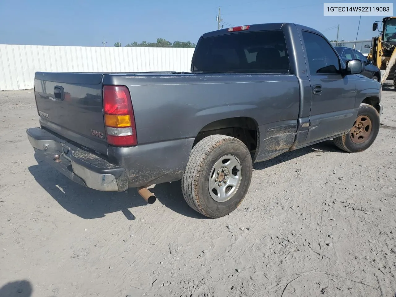 1GTEC14W92Z119083 2002 GMC New Sierra C1500