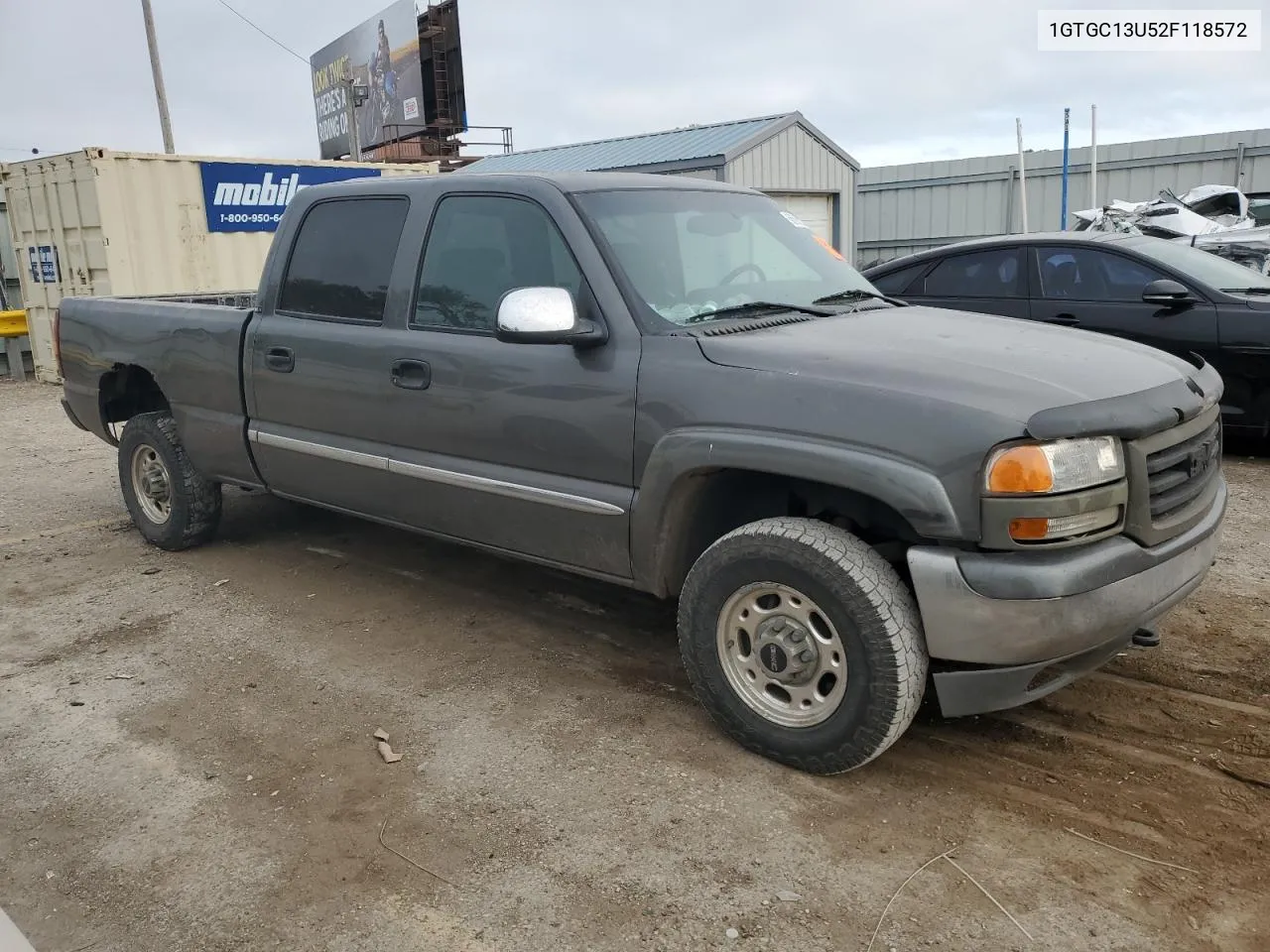 2002 GMC Sierra C1500 Heavy Duty VIN: 1GTGC13U52F118572 Lot: 66366214