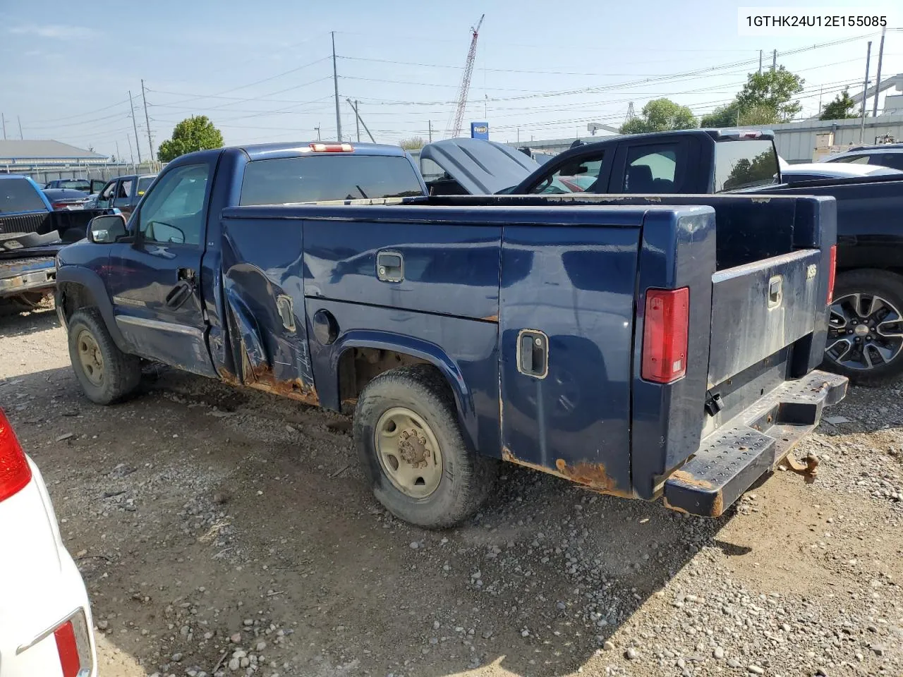 2002 GMC Sierra K2500 Heavy Duty VIN: 1GTHK24U12E155085 Lot: 68221194