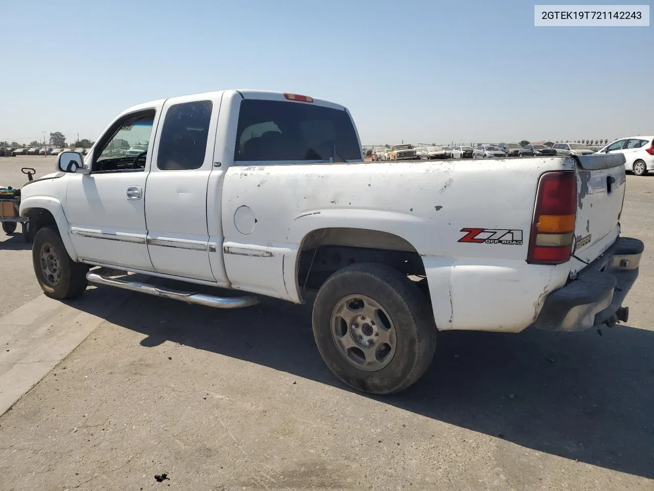 2002 GMC New Sierra K1500 VIN: 2GTEK19T721142243 Lot: 69277974