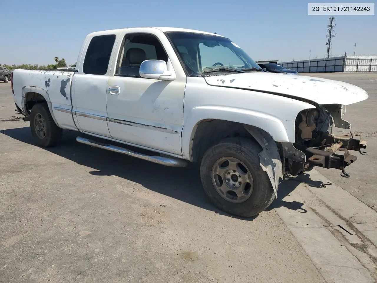 2002 GMC New Sierra K1500 VIN: 2GTEK19T721142243 Lot: 69277974