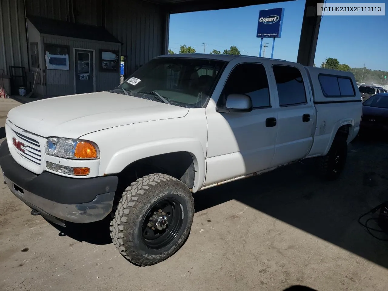 2002 GMC Sierra K2500 Heavy Duty VIN: 1GTHK231X2F113113 Lot: 70207904