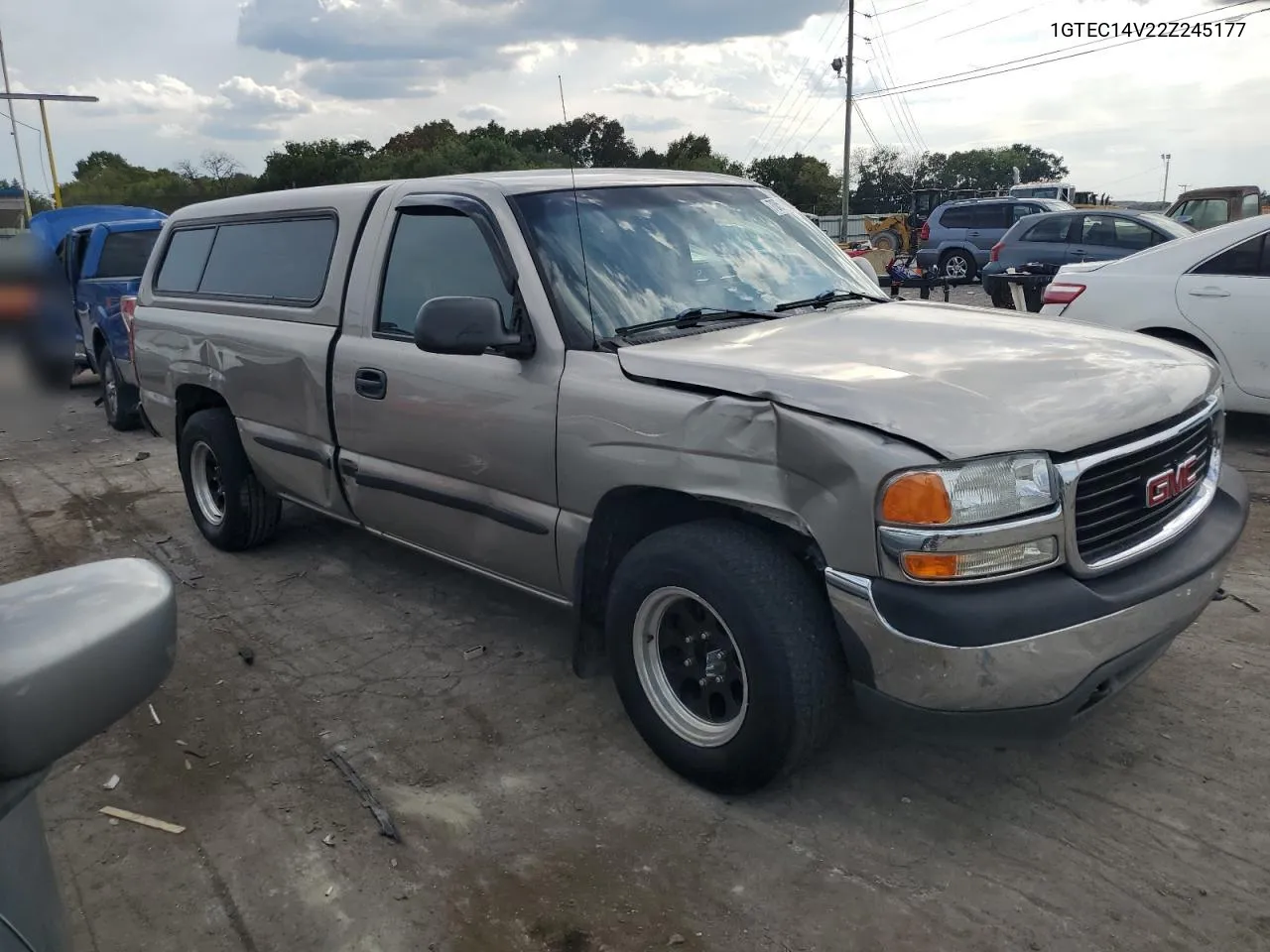 2002 GMC New Sierra C1500 VIN: 1GTEC14V22Z245177 Lot: 70560024