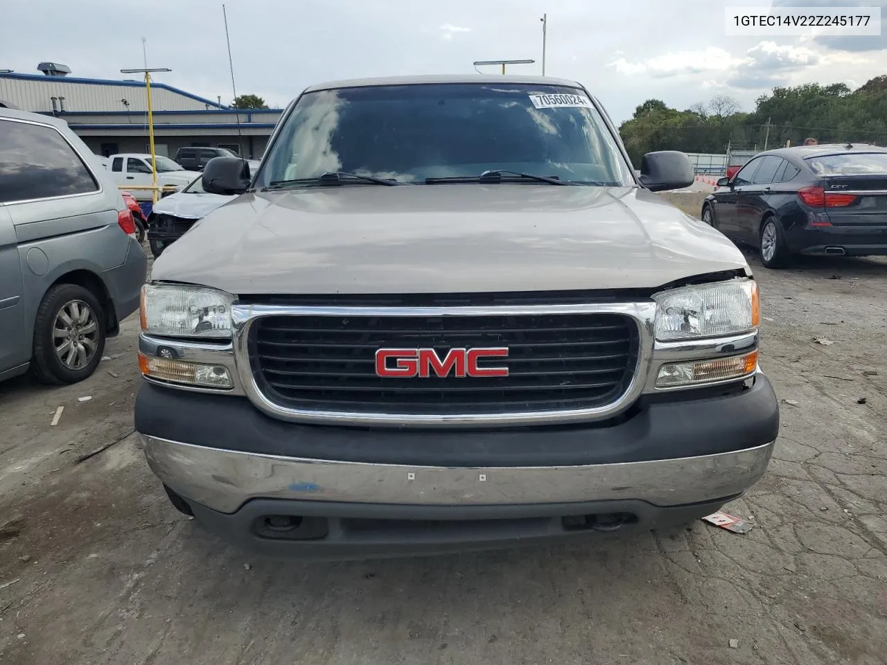 1GTEC14V22Z245177 2002 GMC New Sierra C1500