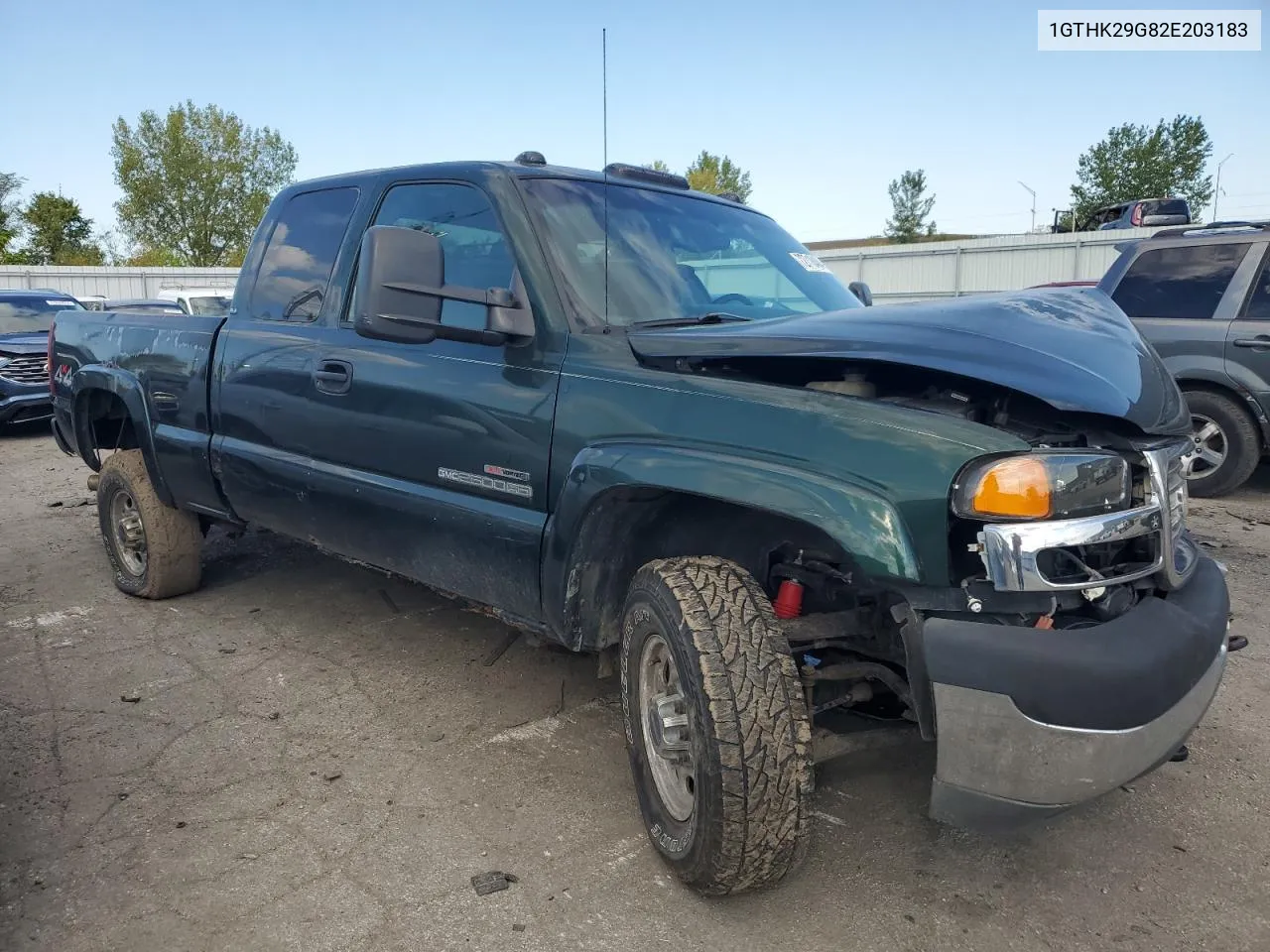 2002 GMC Sierra K2500 Heavy Duty VIN: 1GTHK29G82E203183 Lot: 72718404