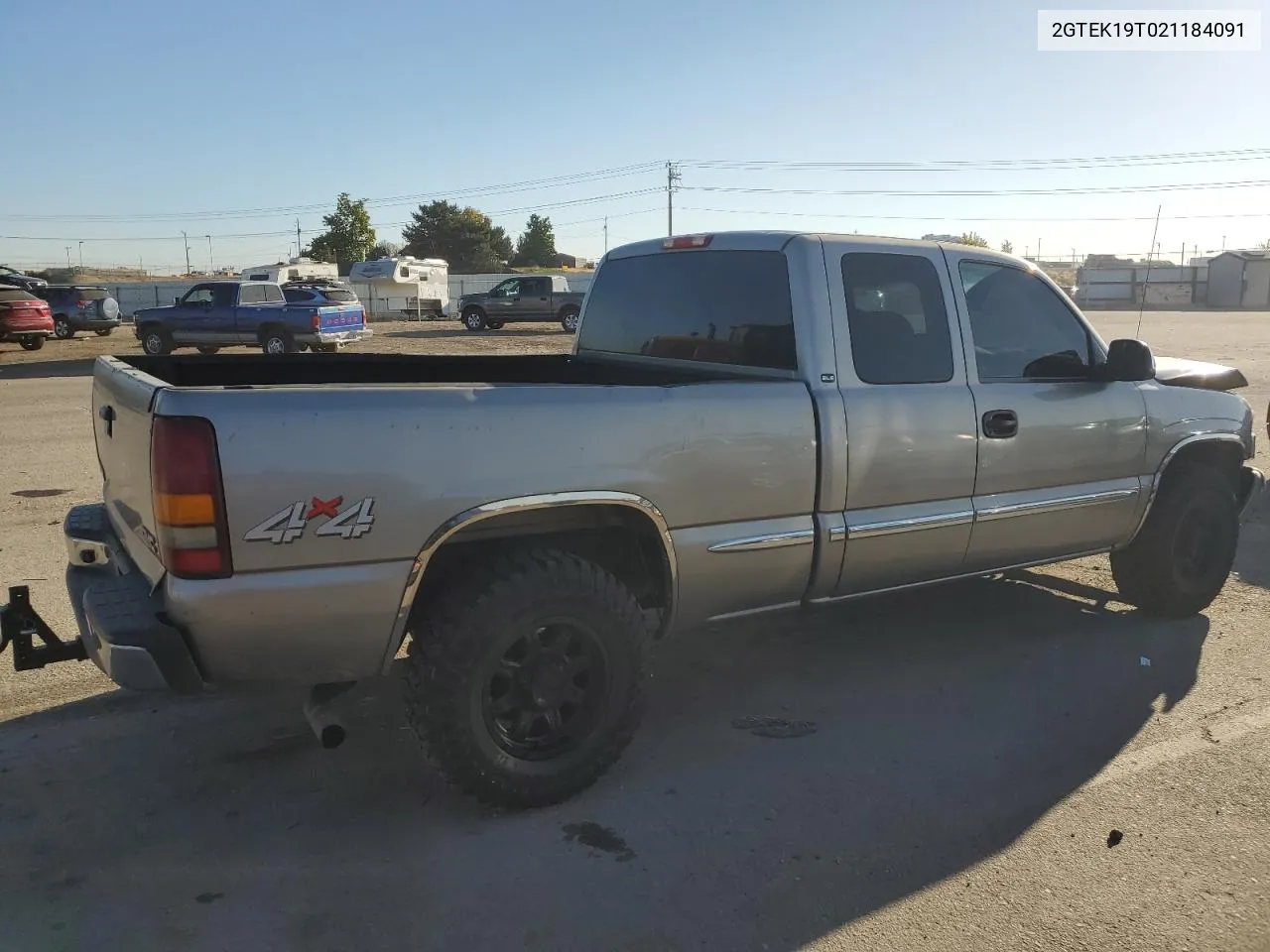 2002 GMC New Sierra K1500 VIN: 2GTEK19T021184091 Lot: 73482124