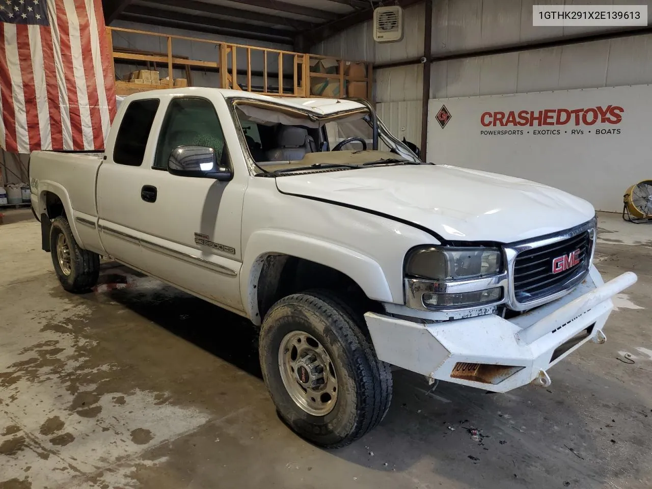 2002 GMC Sierra K2500 Heavy Duty VIN: 1GTHK291X2E139613 Lot: 73641424