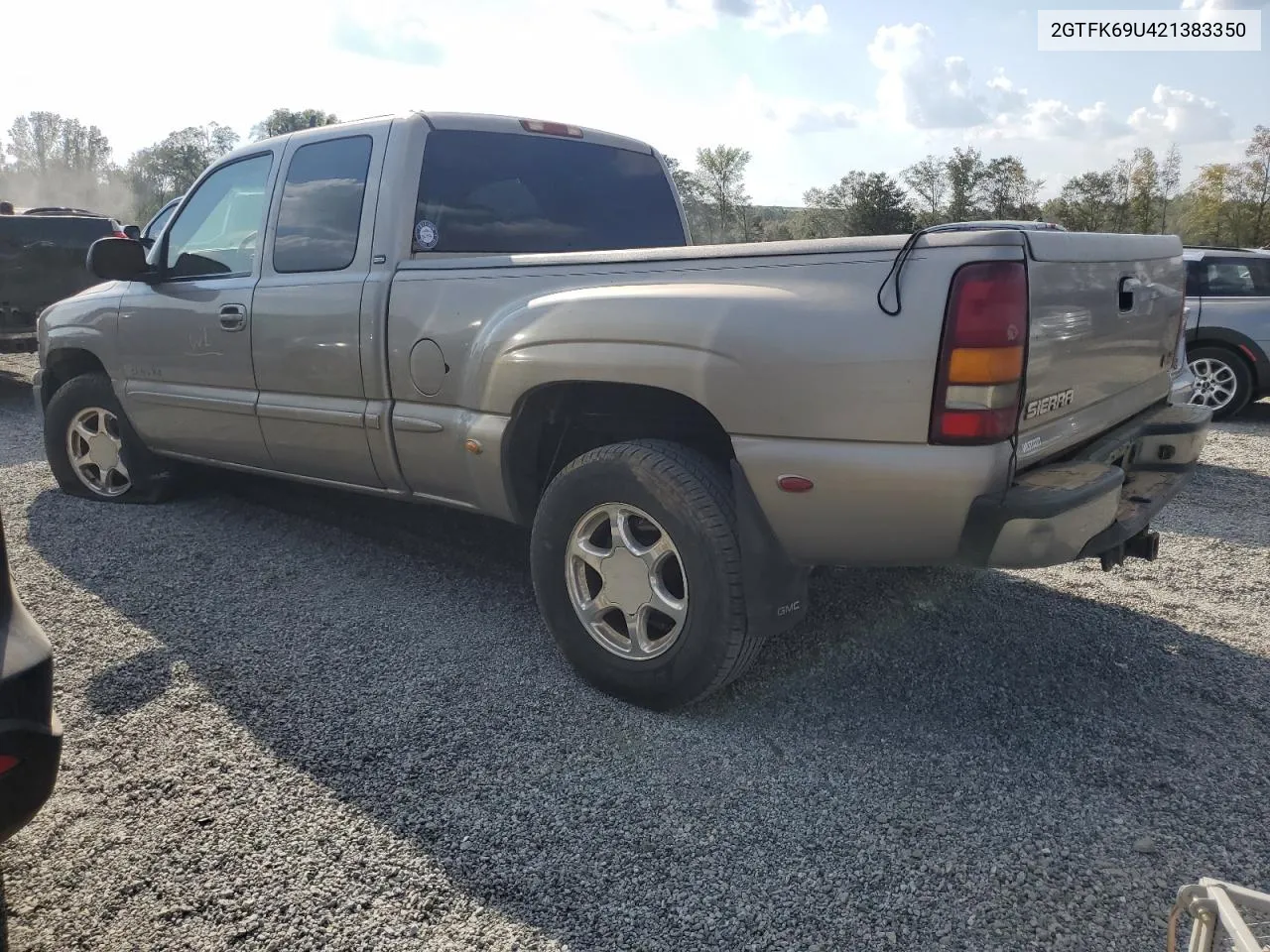 2002 GMC Sierra K1500 Denali VIN: 2GTFK69U421383350 Lot: 74765724