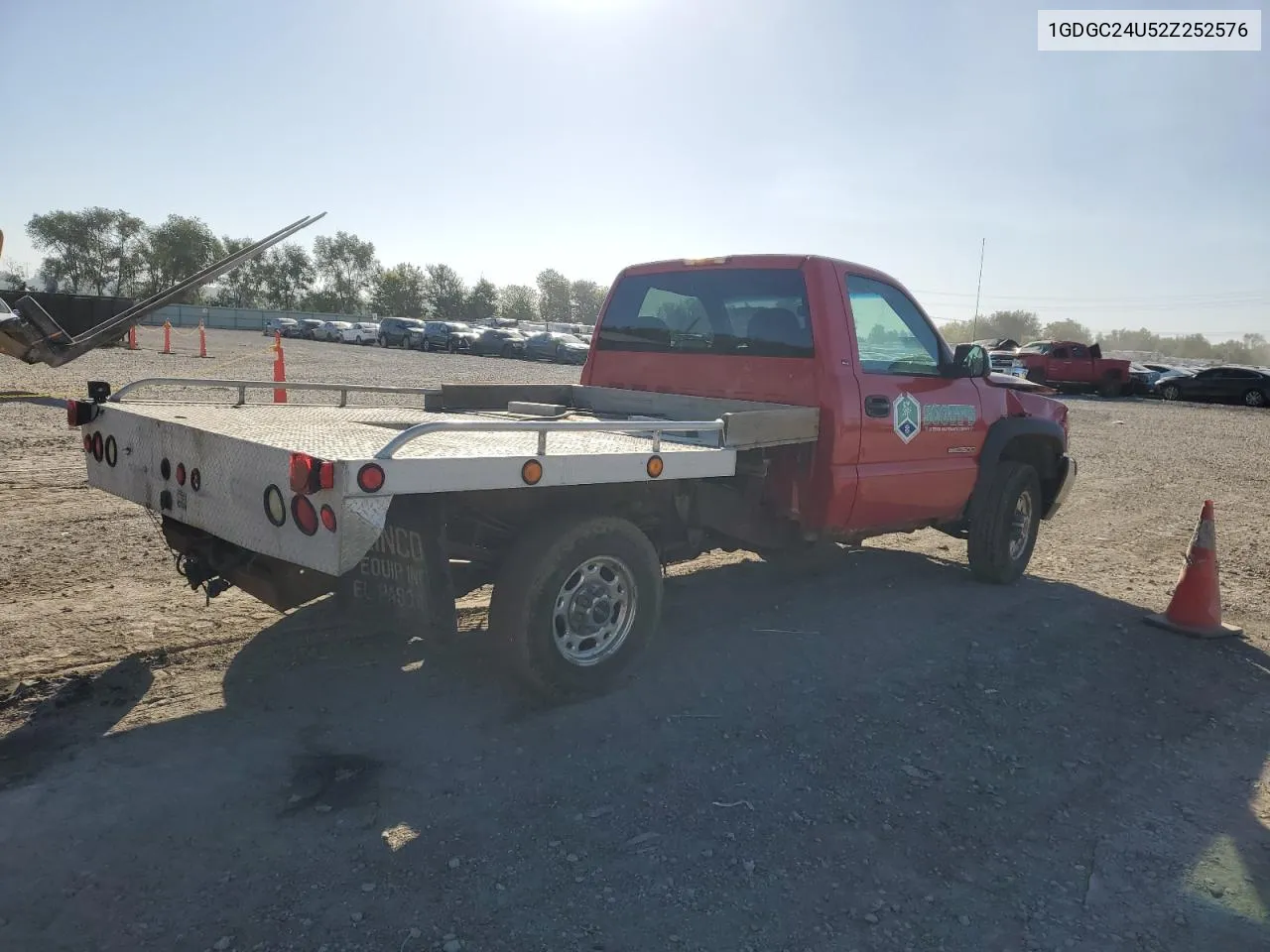 2002 GMC New Sierra C2500 VIN: 1GDGC24U52Z252576 Lot: 75233354