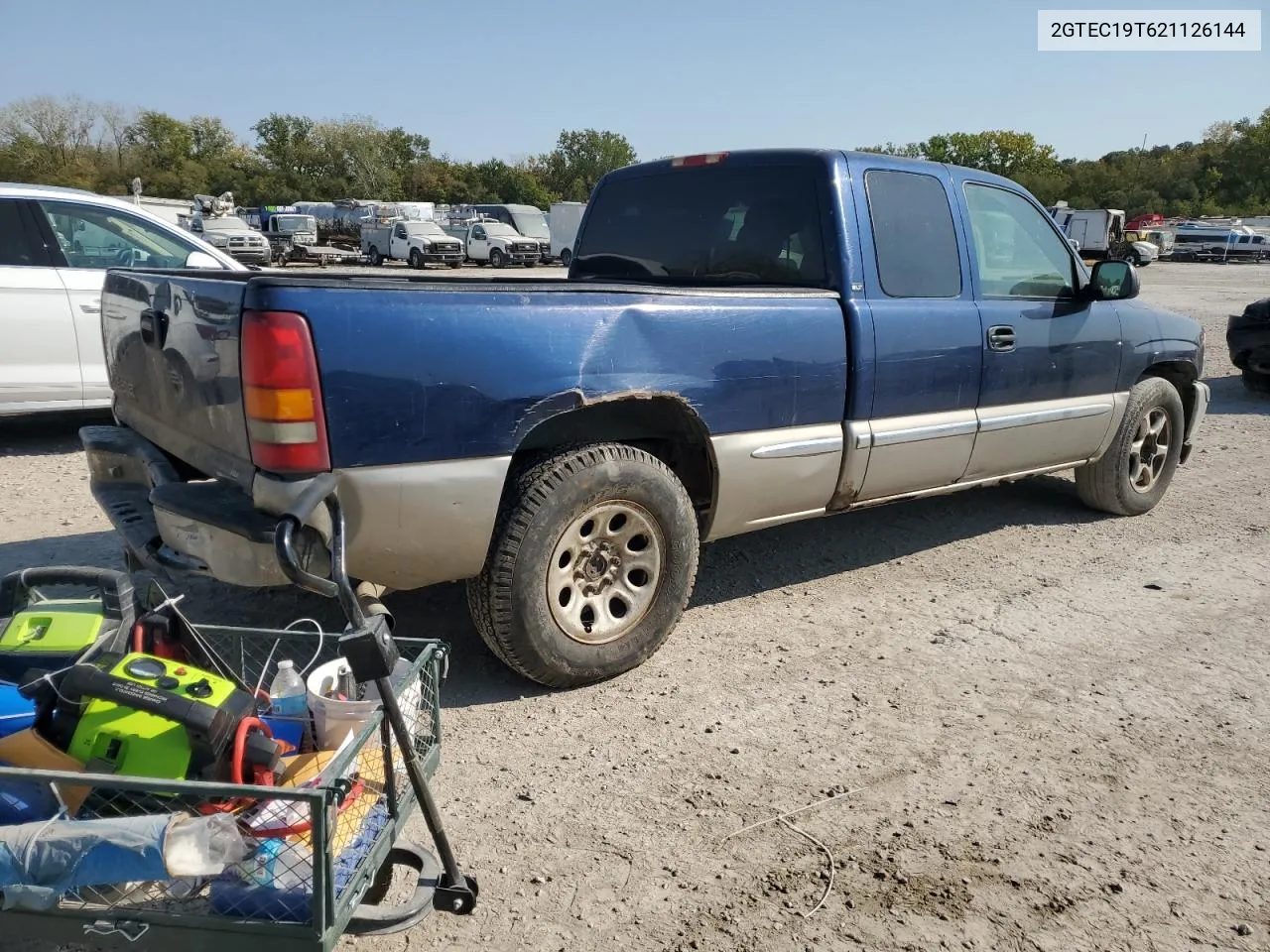 2002 GMC New Sierra C1500 VIN: 2GTEC19T621126144 Lot: 75327674