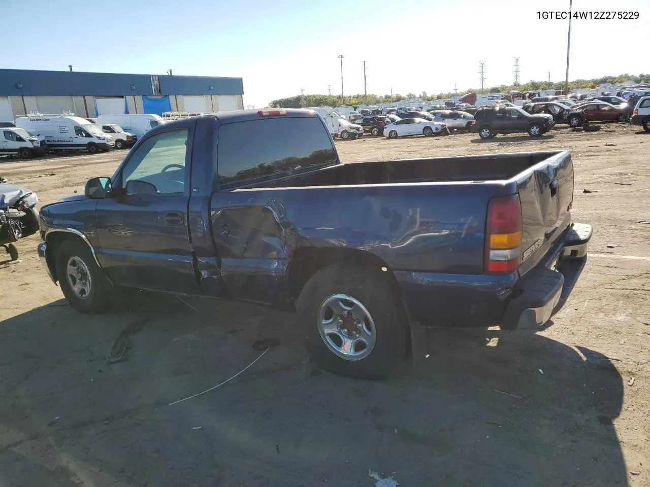 2002 GMC New Sierra C1500 VIN: 1GTEC14W12Z275229 Lot: 75511614