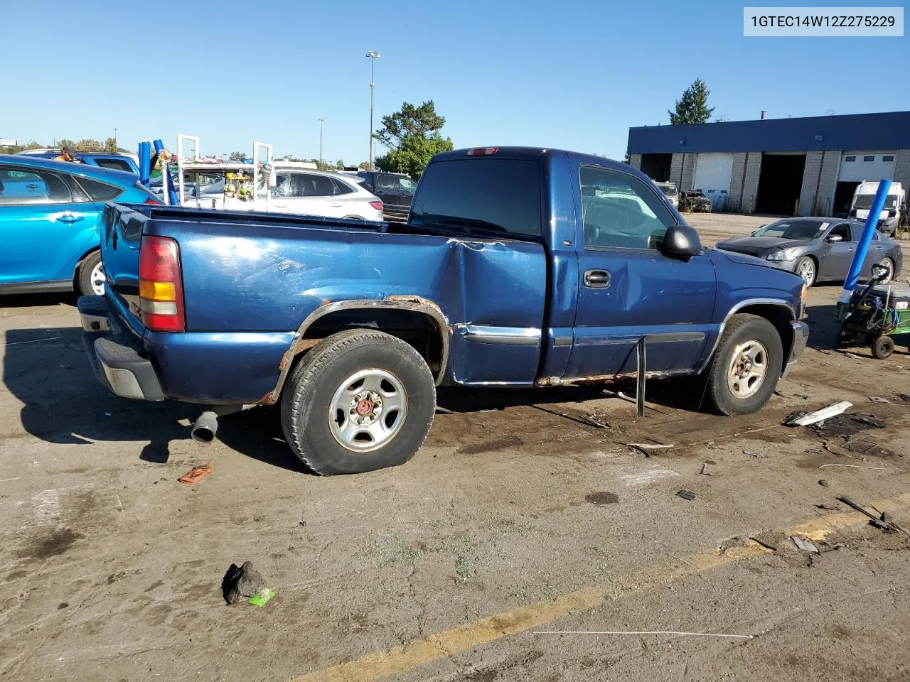 2002 GMC New Sierra C1500 VIN: 1GTEC14W12Z275229 Lot: 75511614