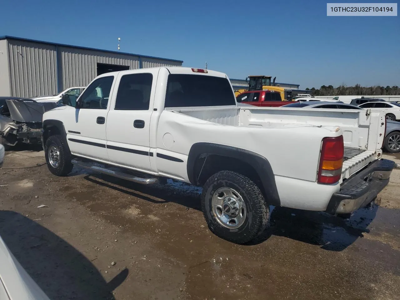 2002 GMC Sierra C2500 Heavy Duty VIN: 1GTHC23U32F104194 Lot: 75814434