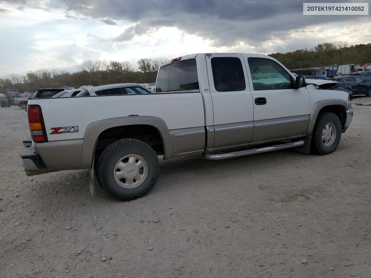 2002 GMC New Sierra K1500 VIN: 2GTEK19T421410052 Lot: 77094494