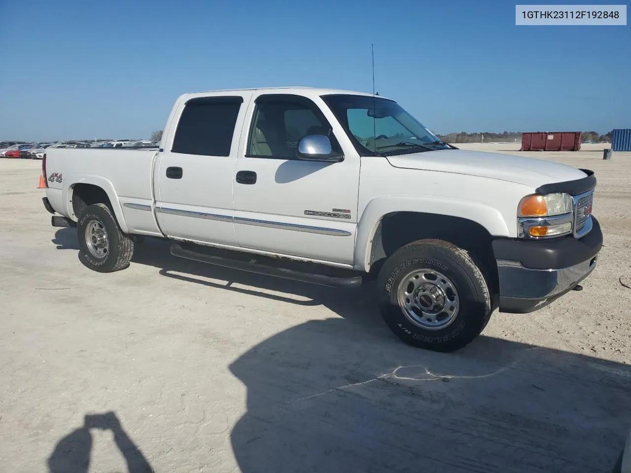 2002 GMC Sierra K2500 Heavy Duty VIN: 1GTHK23112F192848 Lot: 77219224