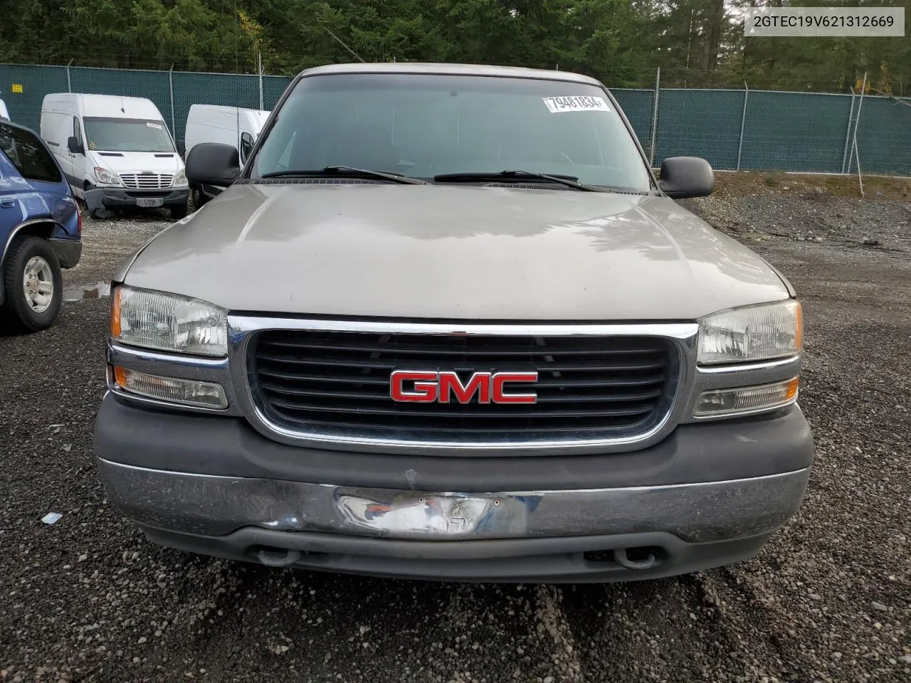 2002 GMC New Sierra C1500 VIN: 2GTEC19V621312669 Lot: 79481834