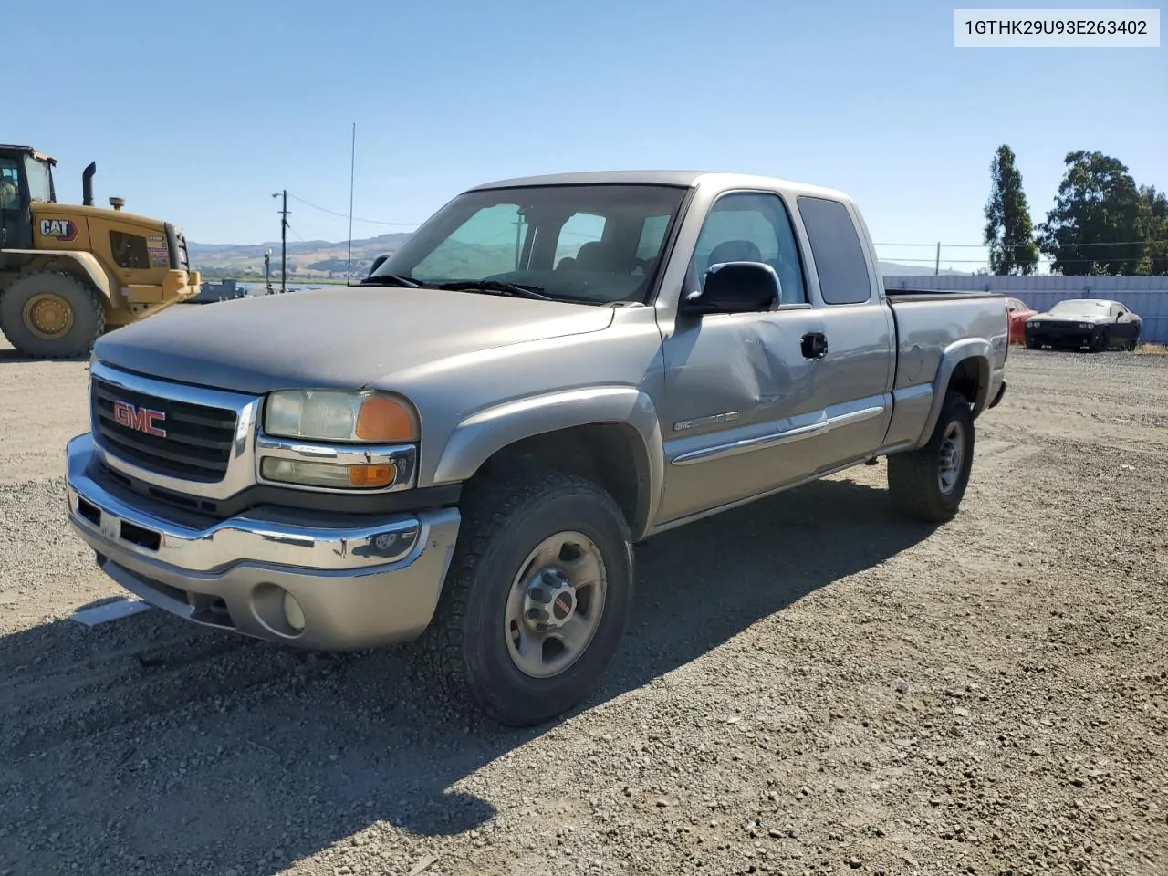 2003 GMC Sierra K2500 Heavy Duty VIN: 1GTHK29U93E263402 Lot: 56921764