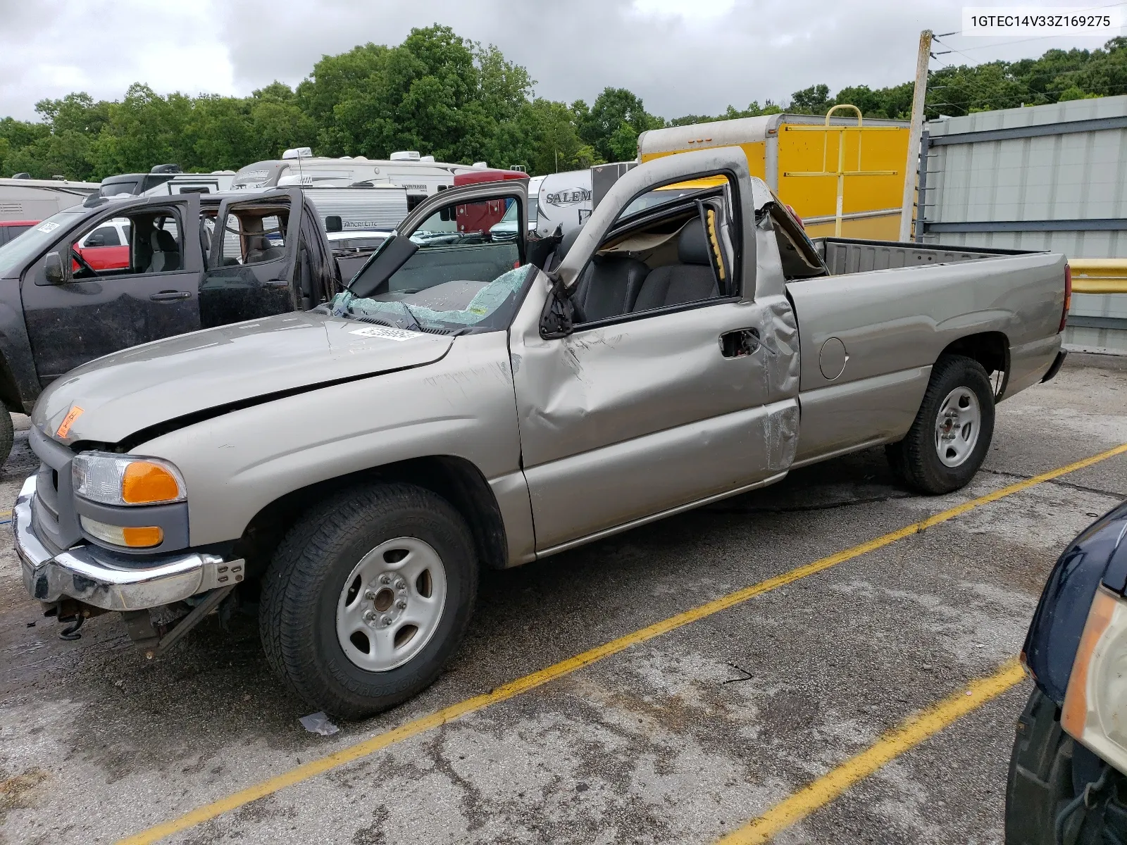 2003 GMC New Sierra C1500 VIN: 1GTEC14V33Z169275 Lot: 57269854