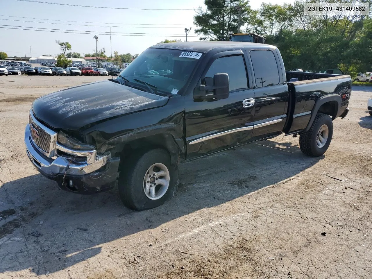 2003 GMC New Sierra K1500 VIN: 2GTEK19T431409582 Lot: 65584274