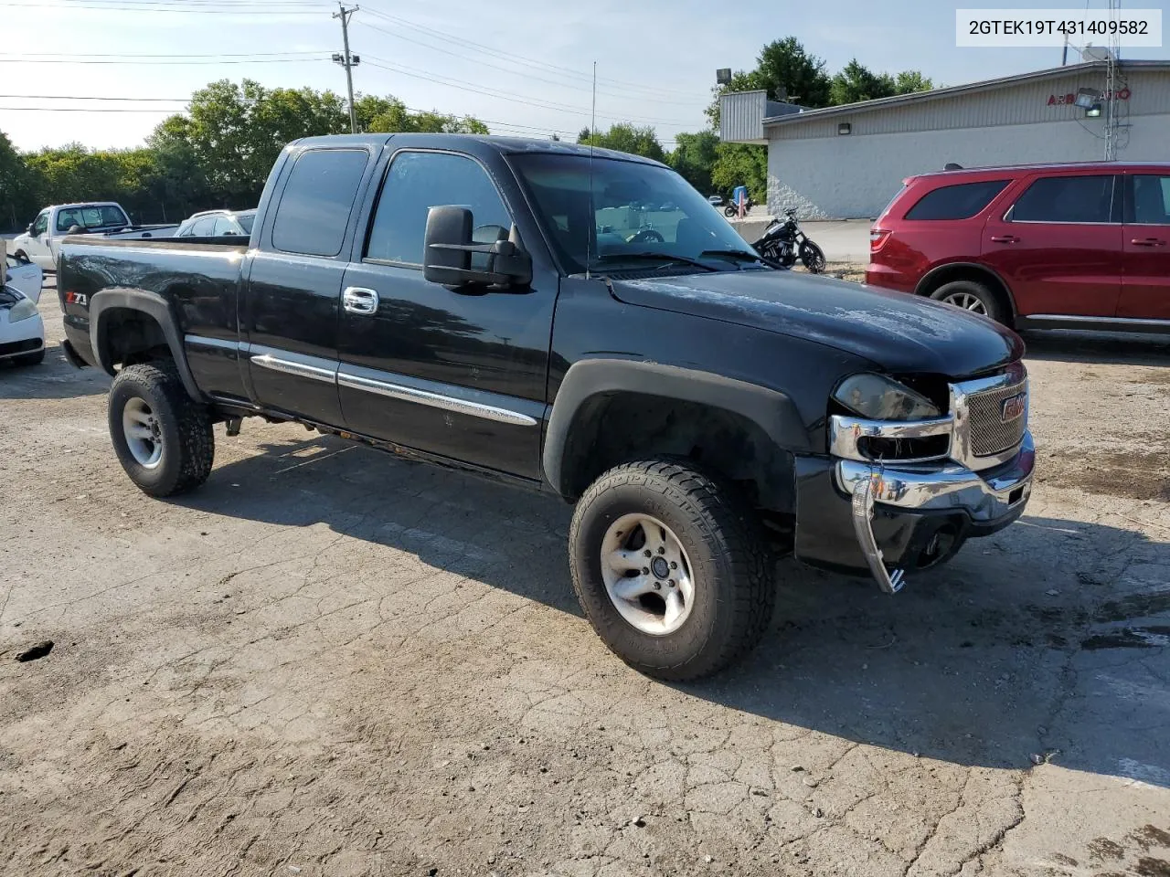 2003 GMC New Sierra K1500 VIN: 2GTEK19T431409582 Lot: 65584274