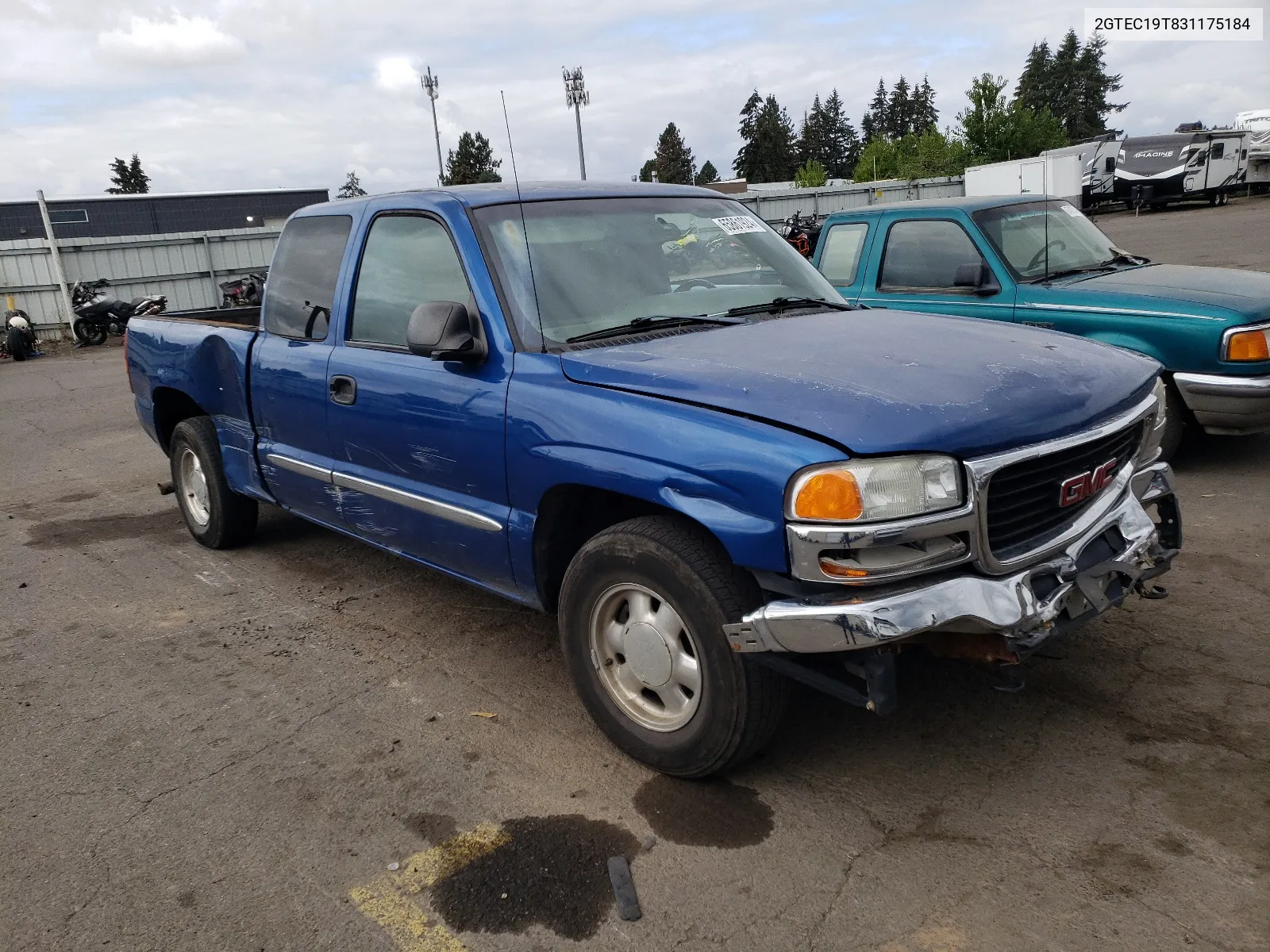 2003 GMC New Sierra C1500 VIN: 2GTEC19T831175184 Lot: 65861924