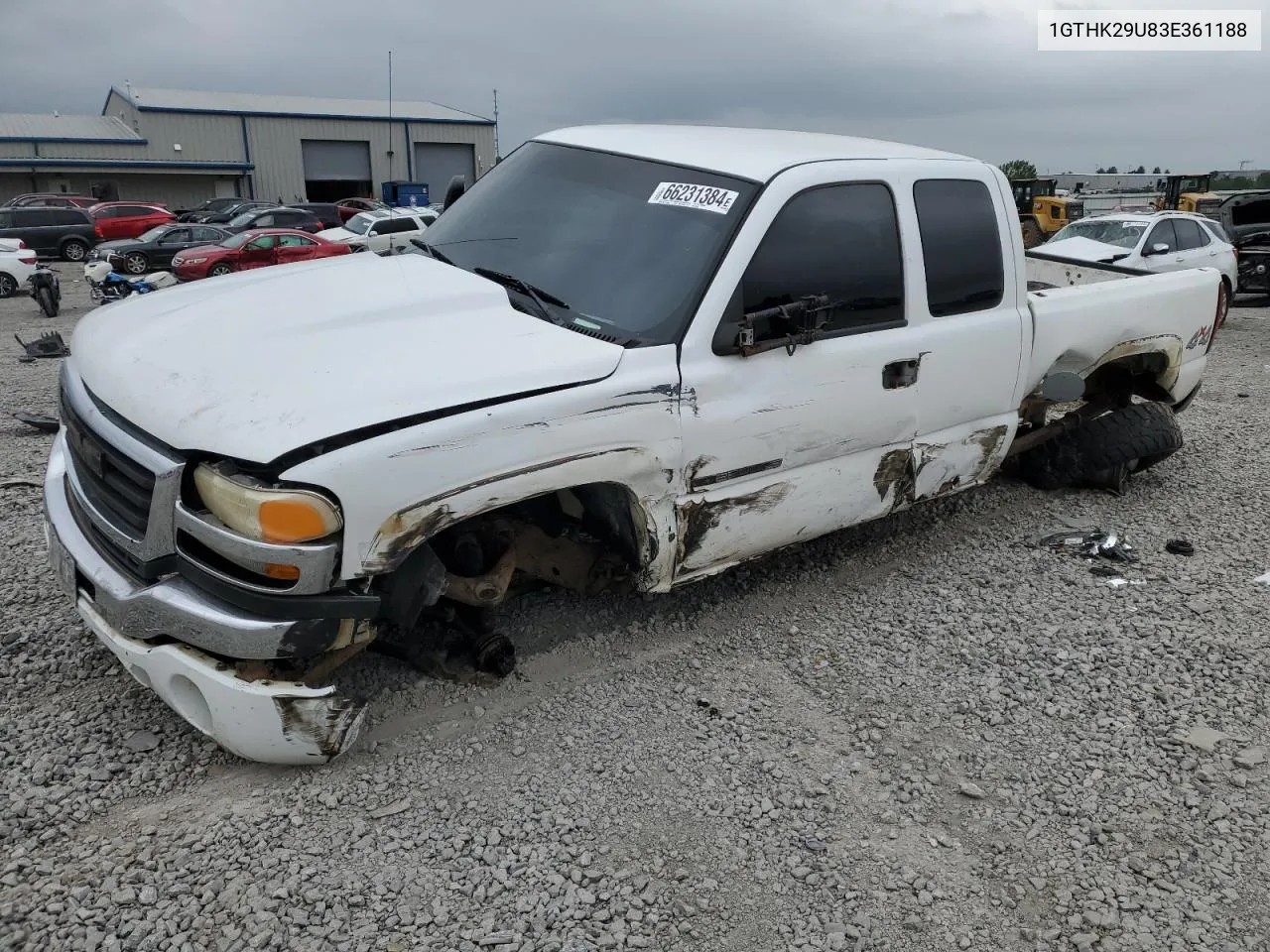 2003 GMC Sierra K2500 Heavy Duty VIN: 1GTHK29U83E361188 Lot: 66231384