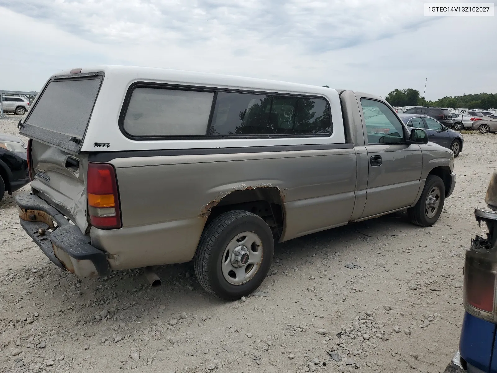 2003 GMC New Sierra C1500 VIN: 1GTEC14V13Z102027 Lot: 67640034