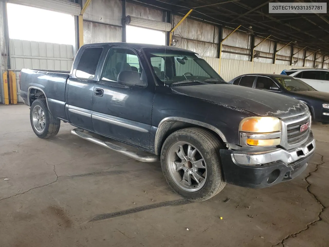 2003 GMC New Sierra C1500 VIN: 2GTEC19V331357781 Lot: 69372084