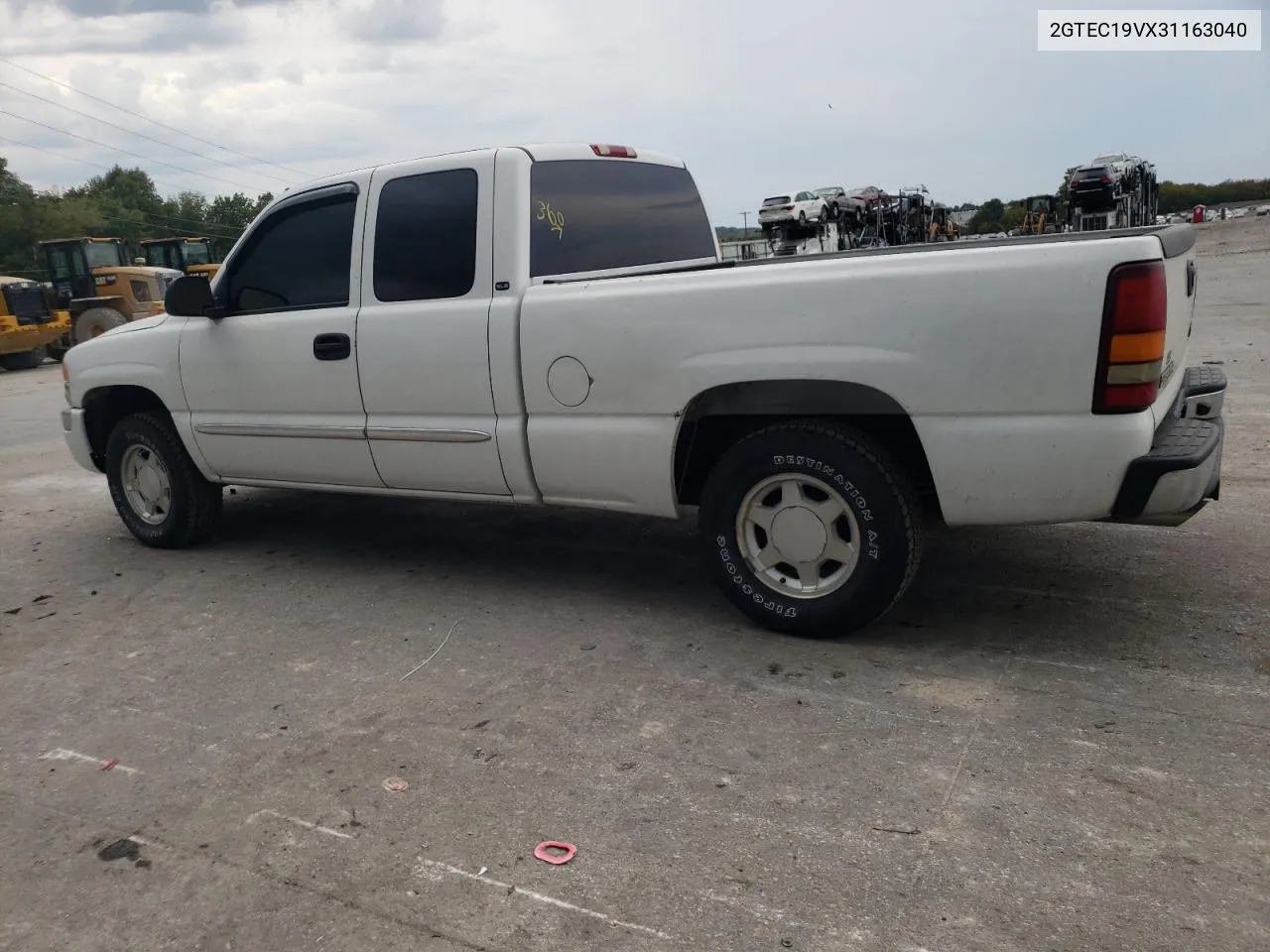 2003 GMC New Sierra C1500 VIN: 2GTEC19VX31163040 Lot: 69765394