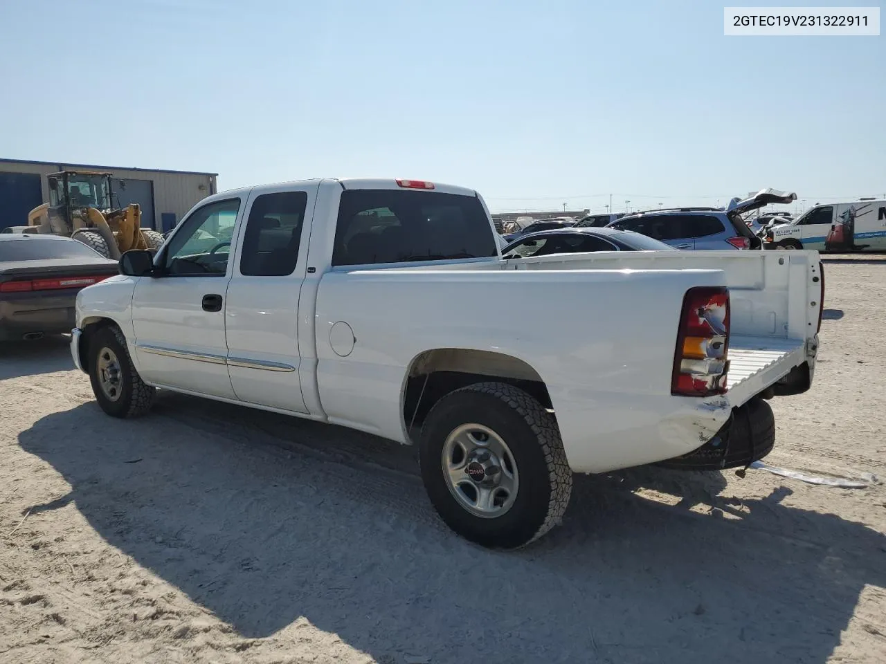 2003 GMC New Sierra C1500 VIN: 2GTEC19V231322911 Lot: 69864724