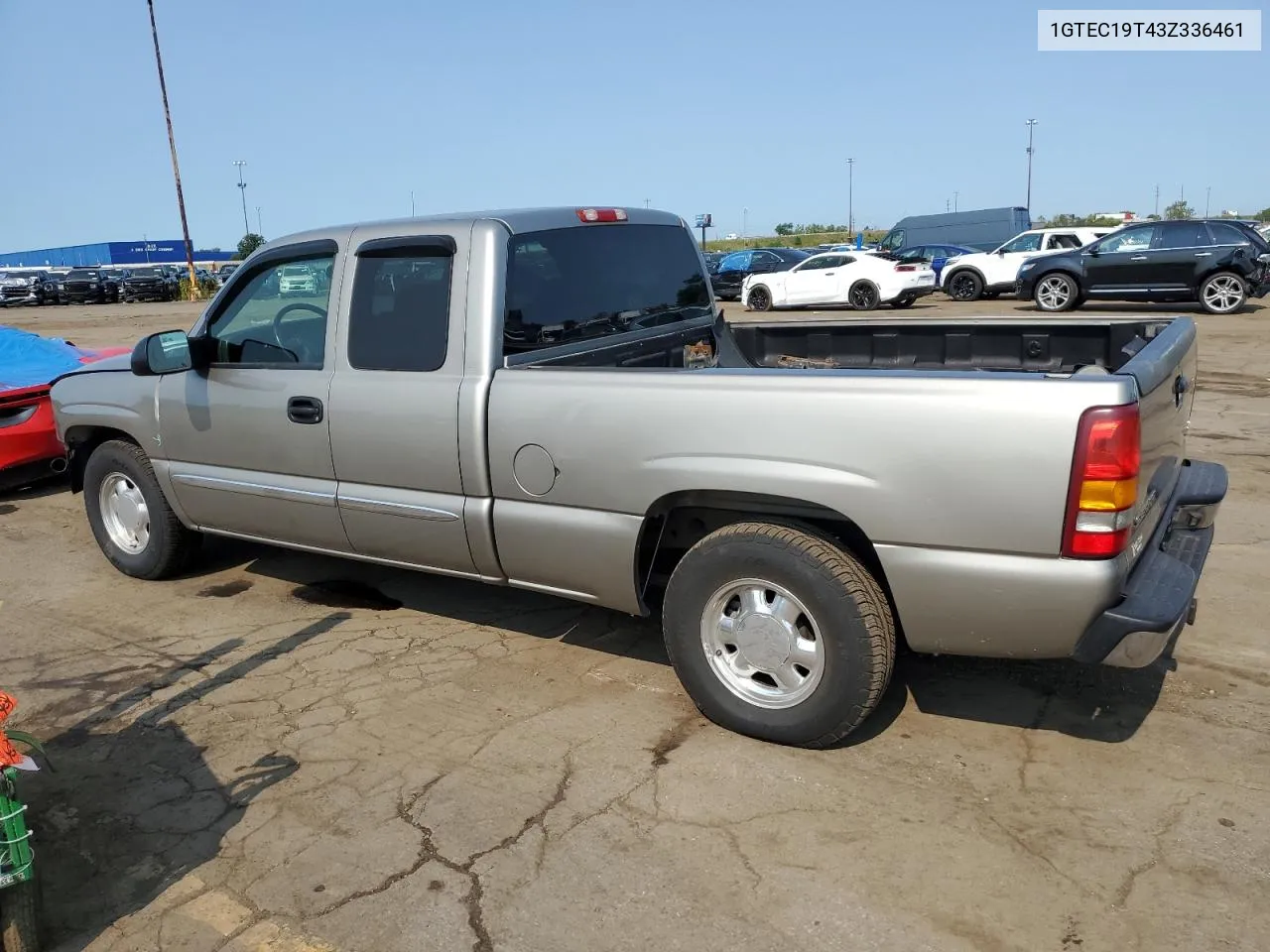 2003 GMC New Sierra C1500 VIN: 1GTEC19T43Z336461 Lot: 70211264