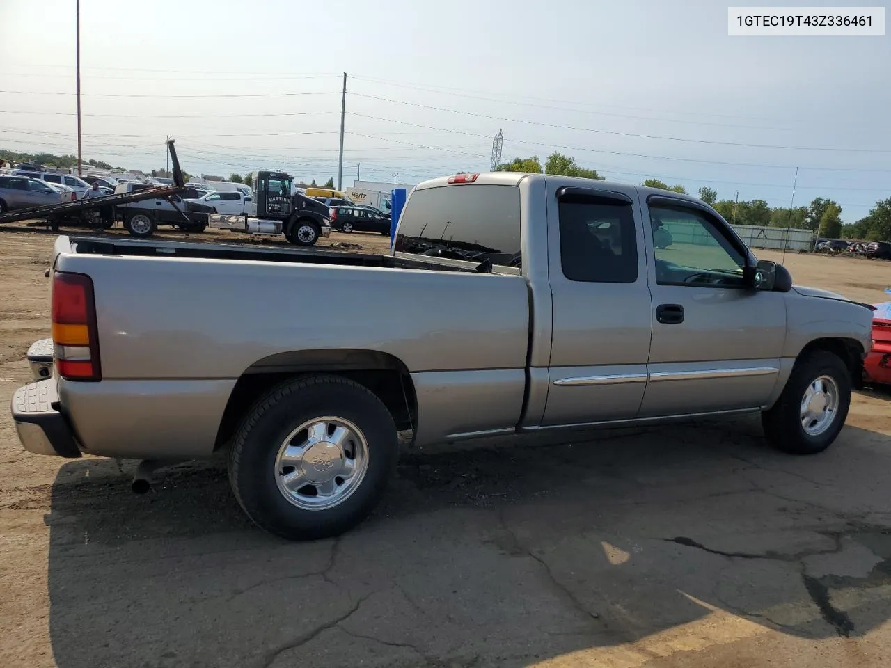 2003 GMC New Sierra C1500 VIN: 1GTEC19T43Z336461 Lot: 70211264